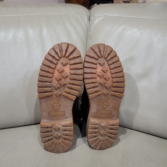 Timberland Big Boys Boots, Size 6, Color Brown Like New - Picture 6 of 7